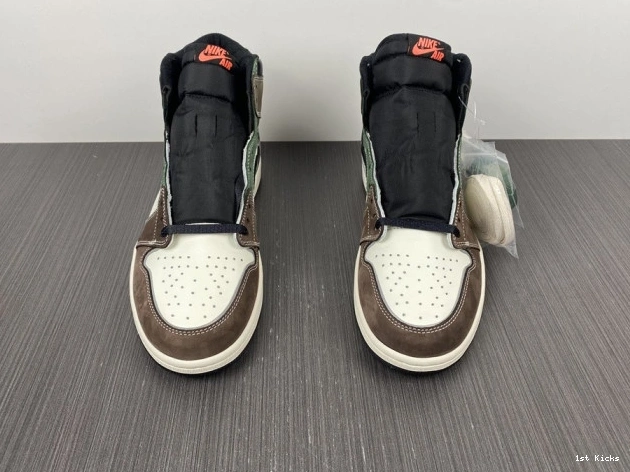 1st Kicks 1 Air OG Jordan Crafted Hand DH3097-001 High 0726